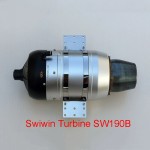 2023 Hot Sales SWIWIN Thrust 19kg RC Jet Engine Turbojet SW190B RC Jet Engine